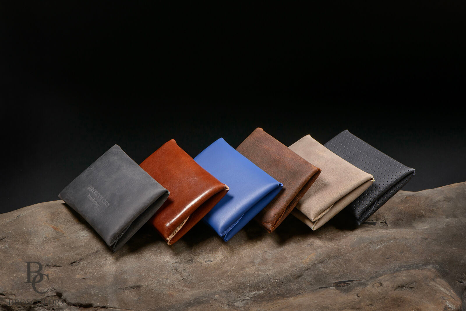 Minimalist Origami Wallet, Custom Leather Color Wallet