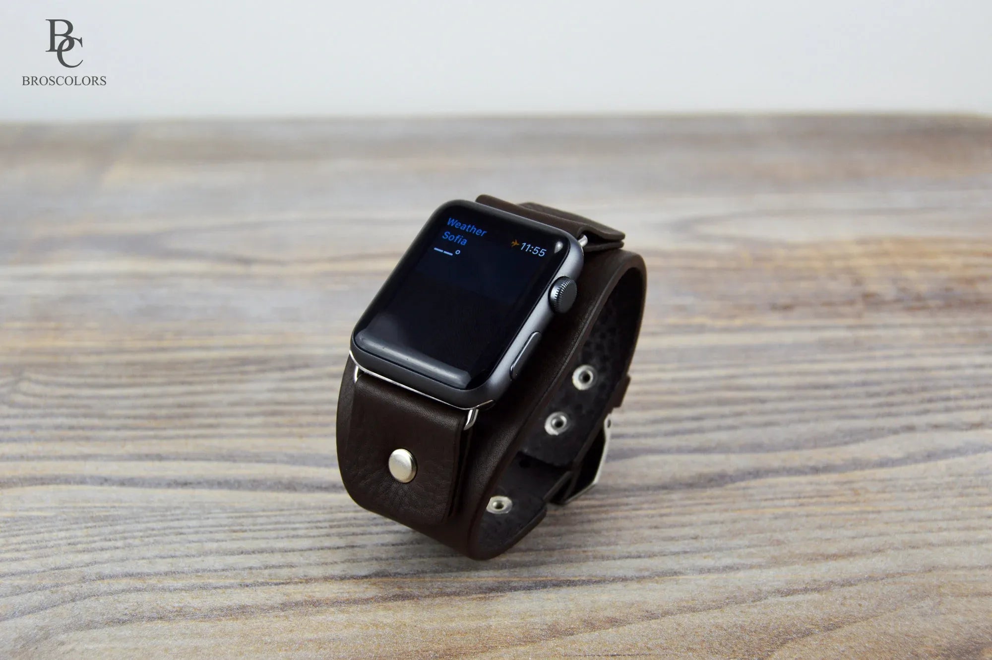Apple Watch Cuff Band - Dark Chocolate
