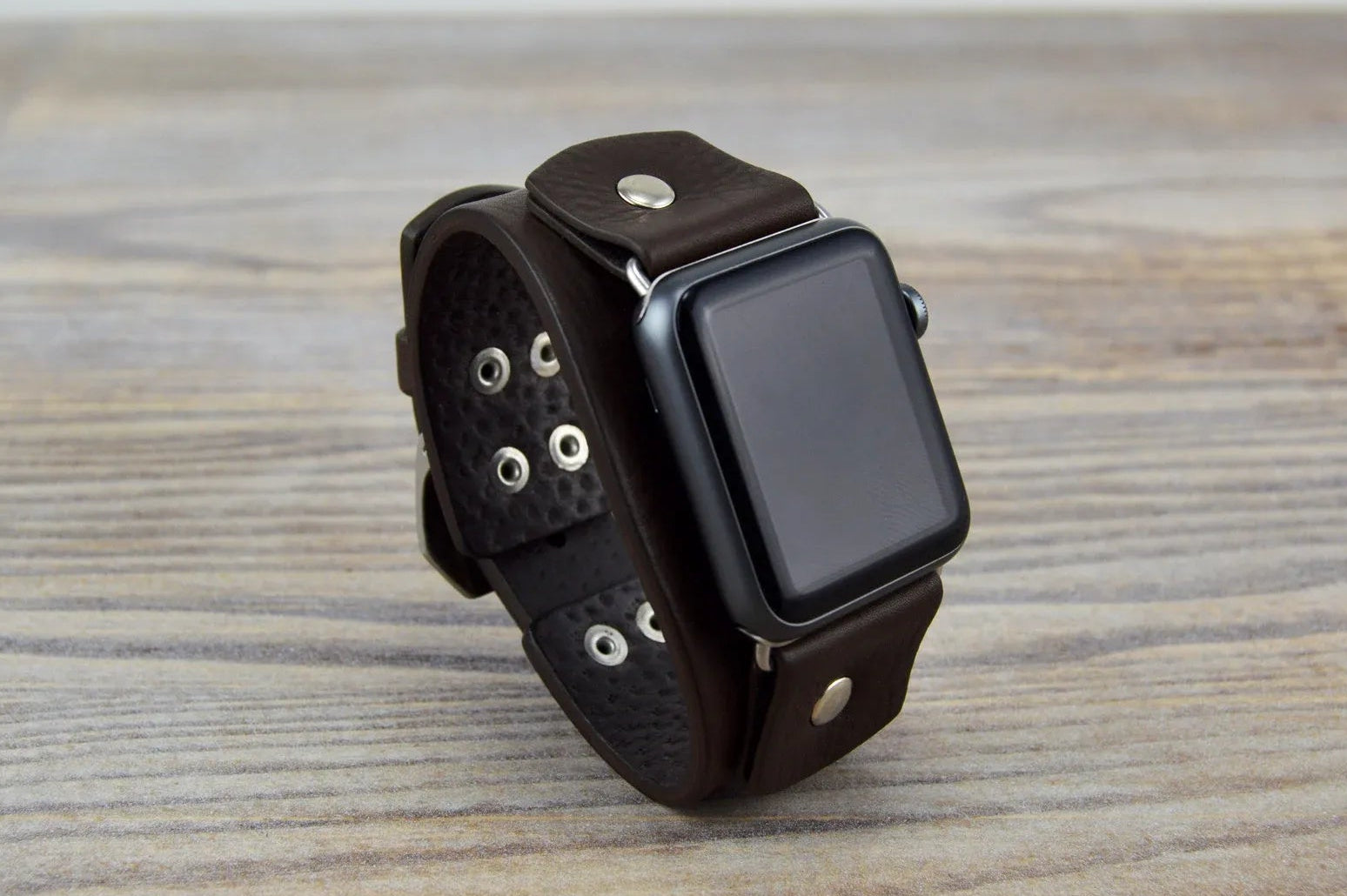 Apple Watch Cuff Band - Dark Chocolate