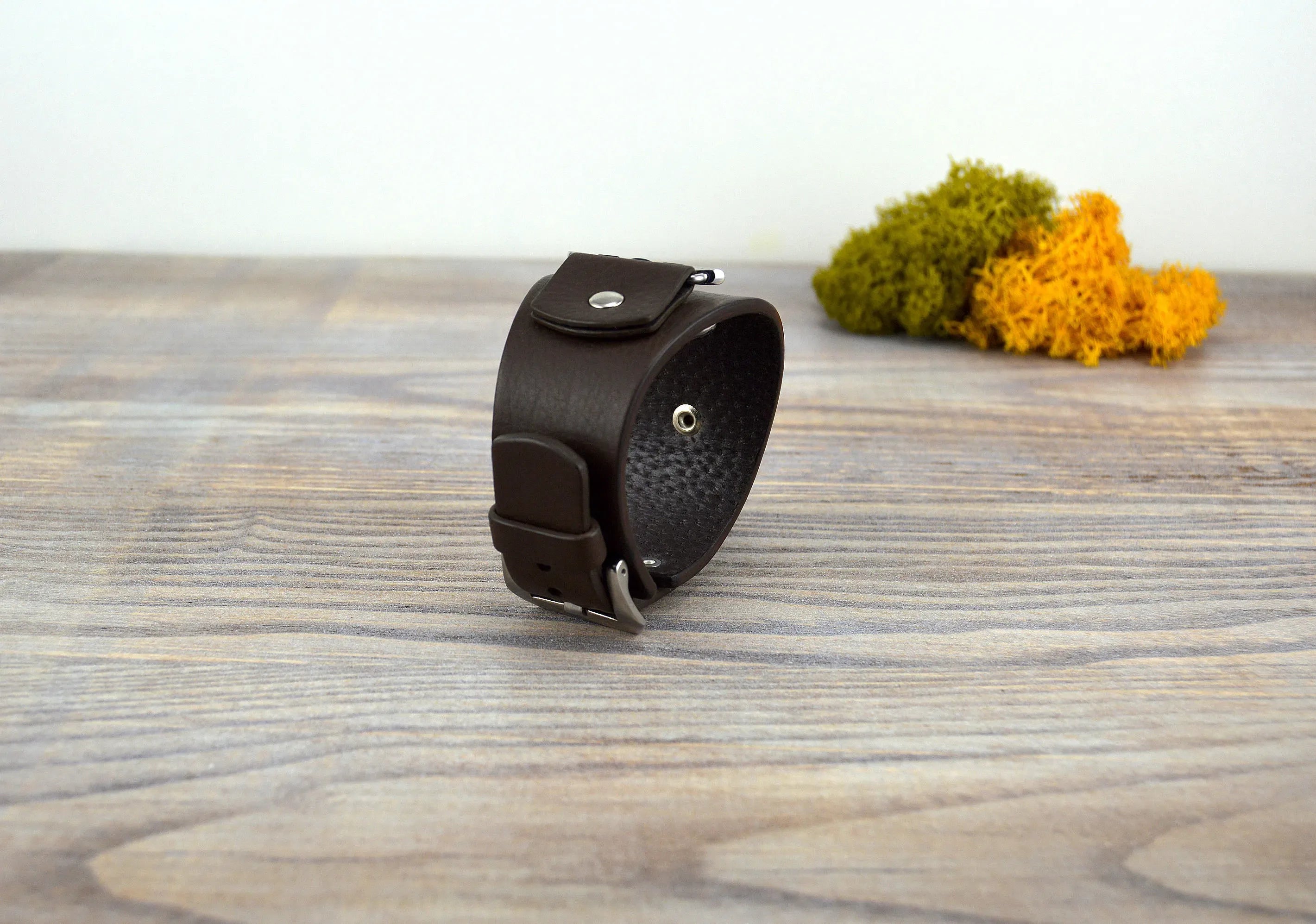 Apple Watch Cuff Band - Dark Chocolate