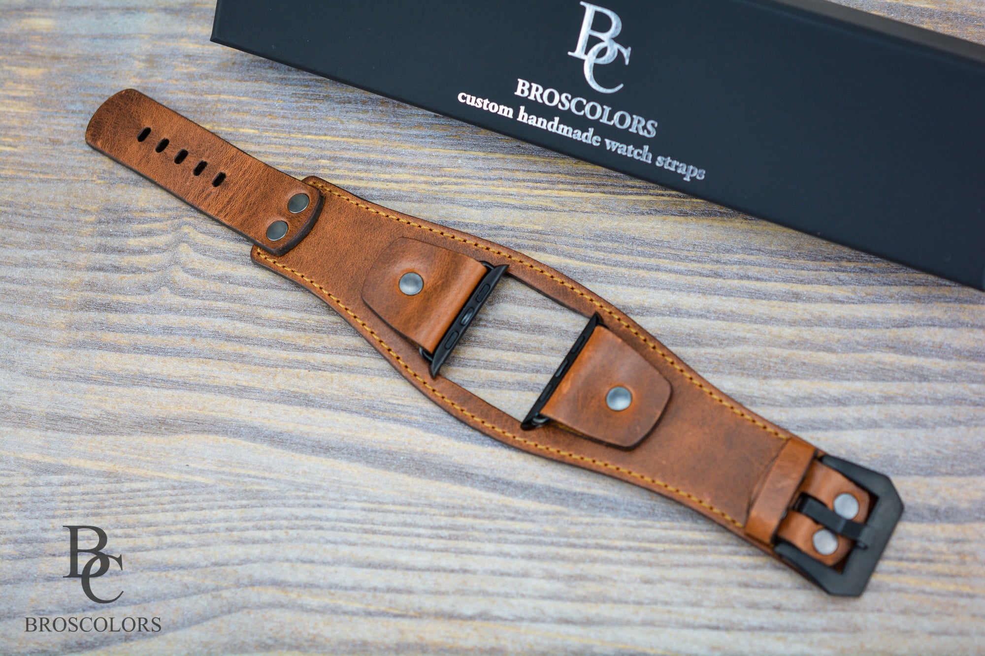 Brown Apple Cuff Band