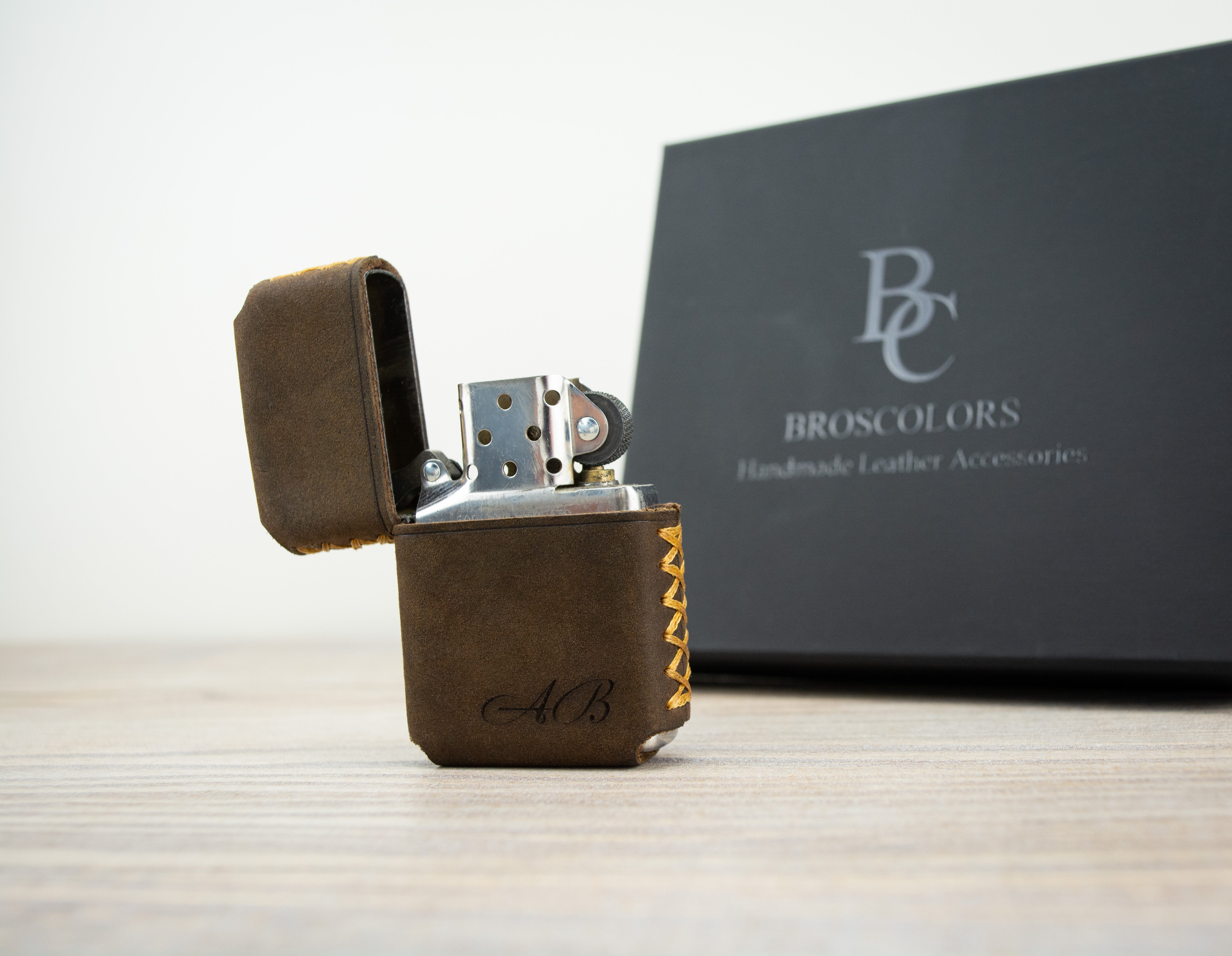 Handcrafted Zippo Lighter Pouch