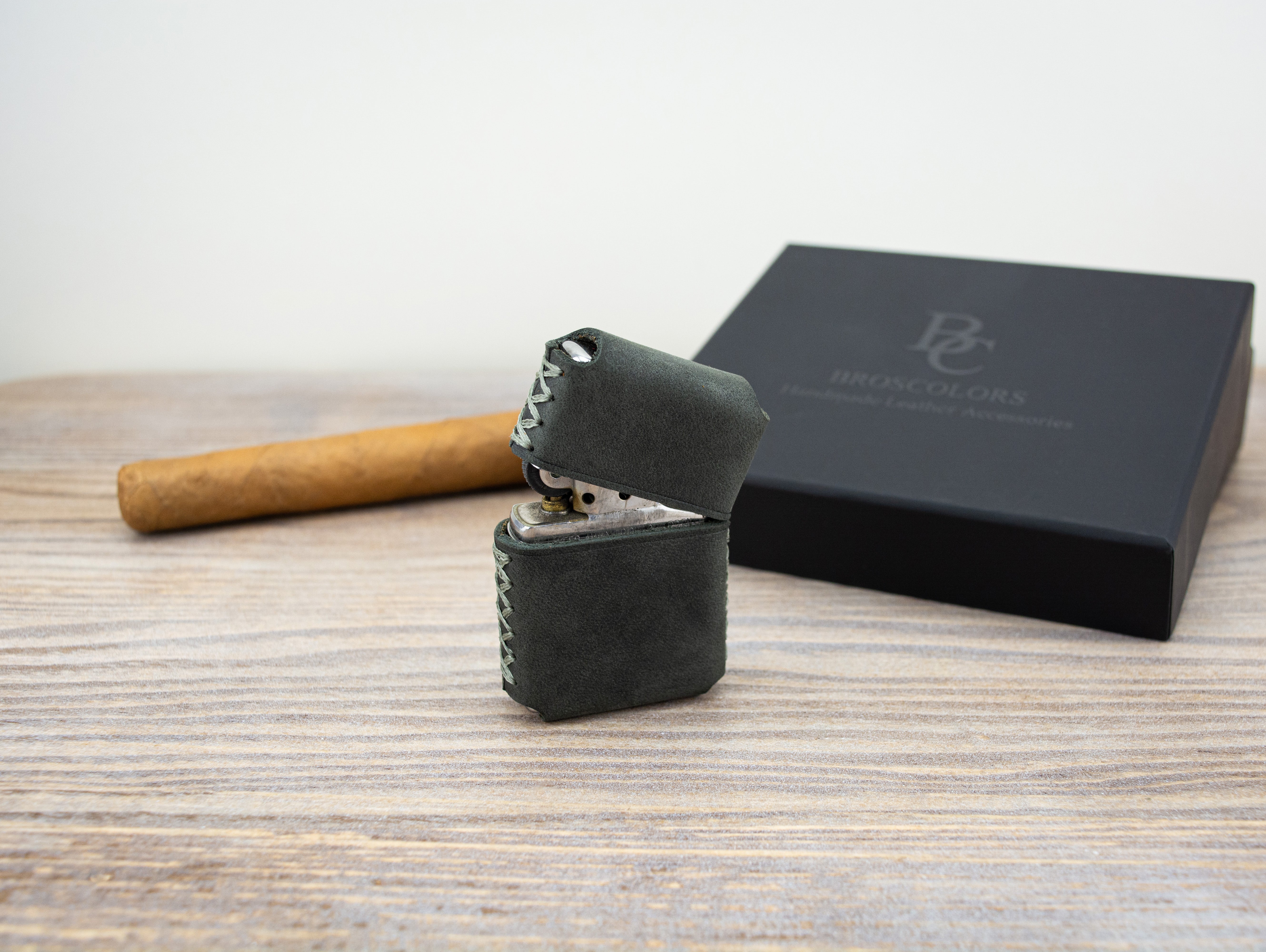 Handcrafted Zippo Lighter Pouch