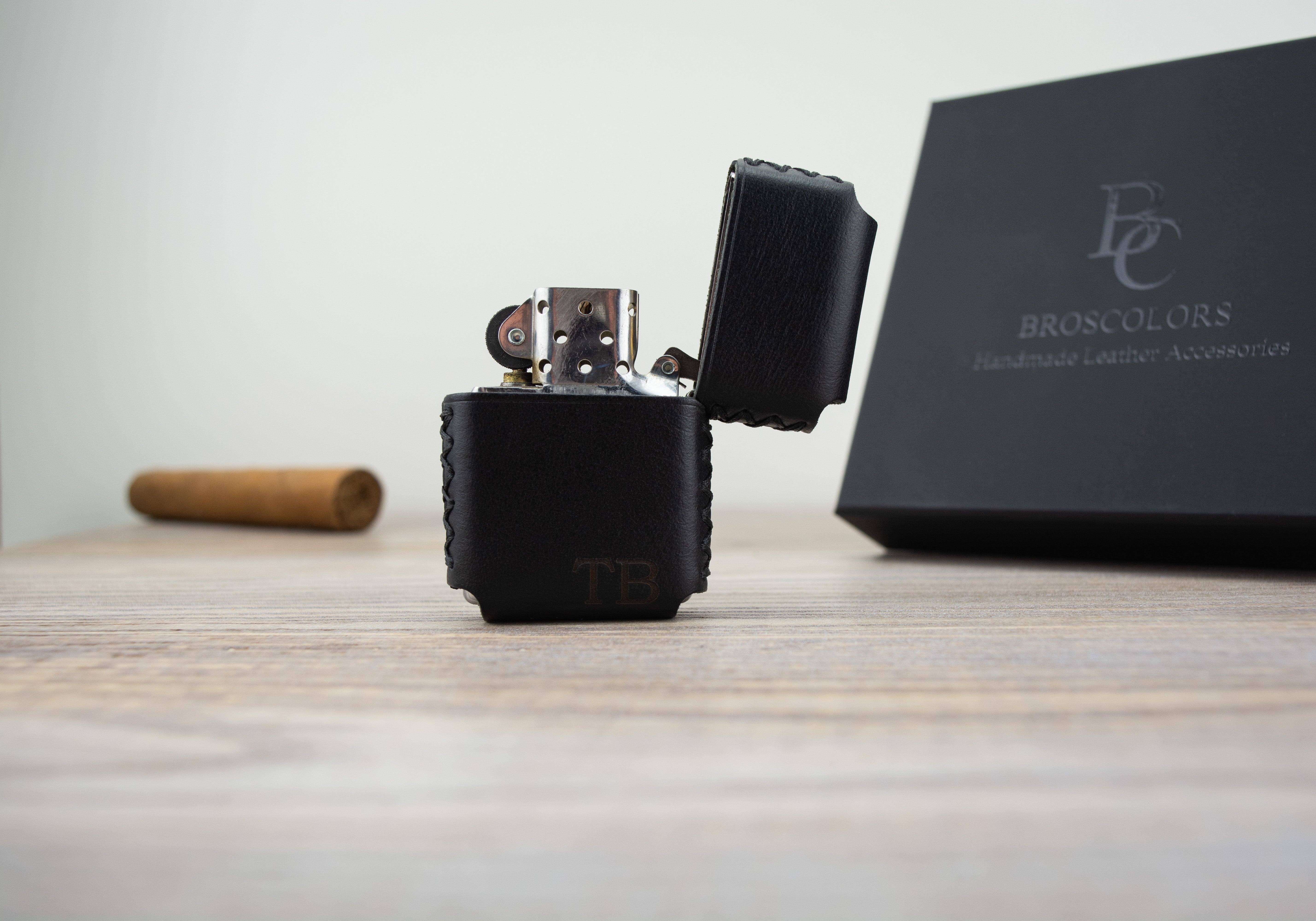 Handcrafted Zippo Lighter Pouch