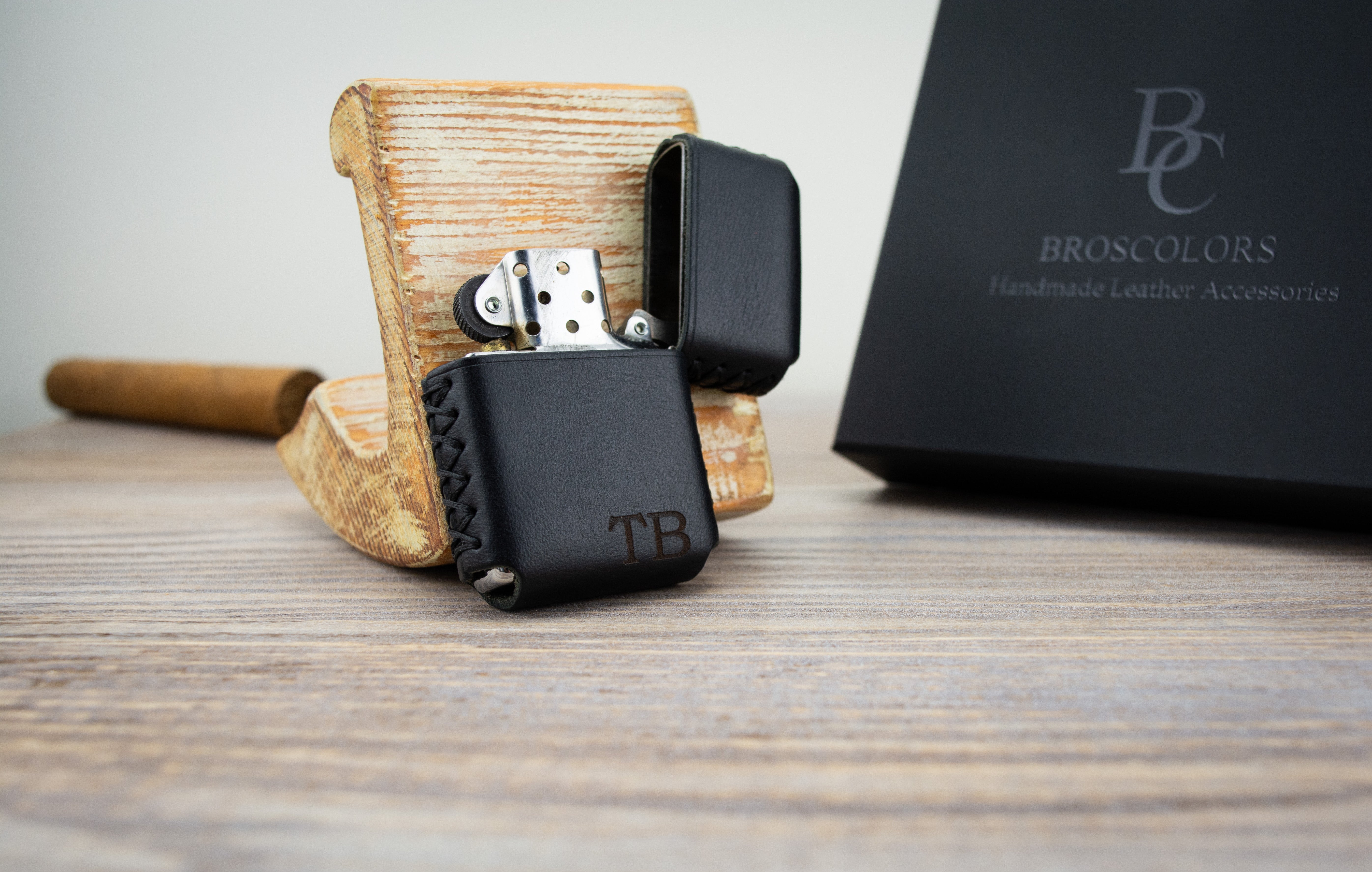 Handcrafted Zippo Lighter Pouch
