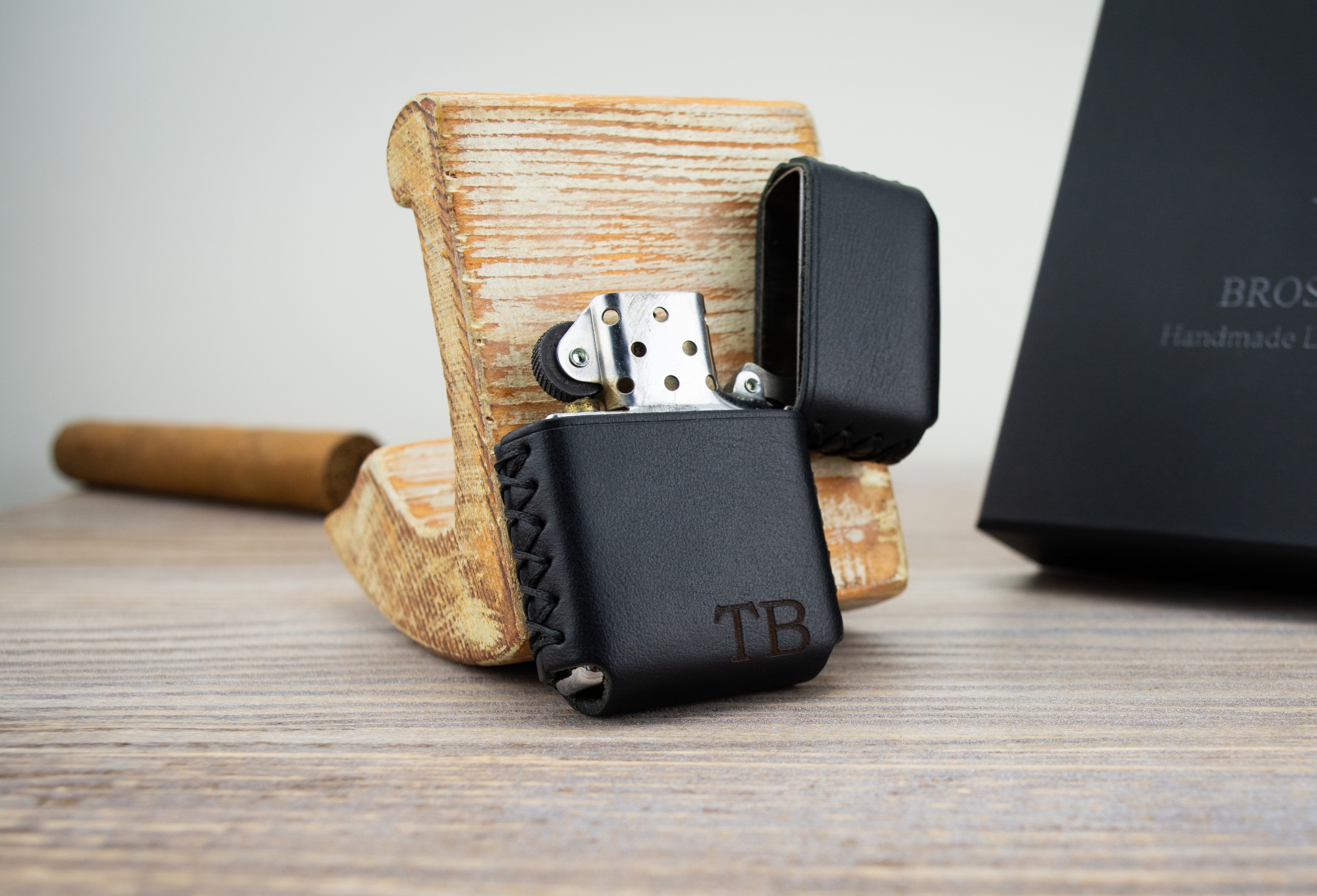 Handcrafted Zippo Lighter Pouch