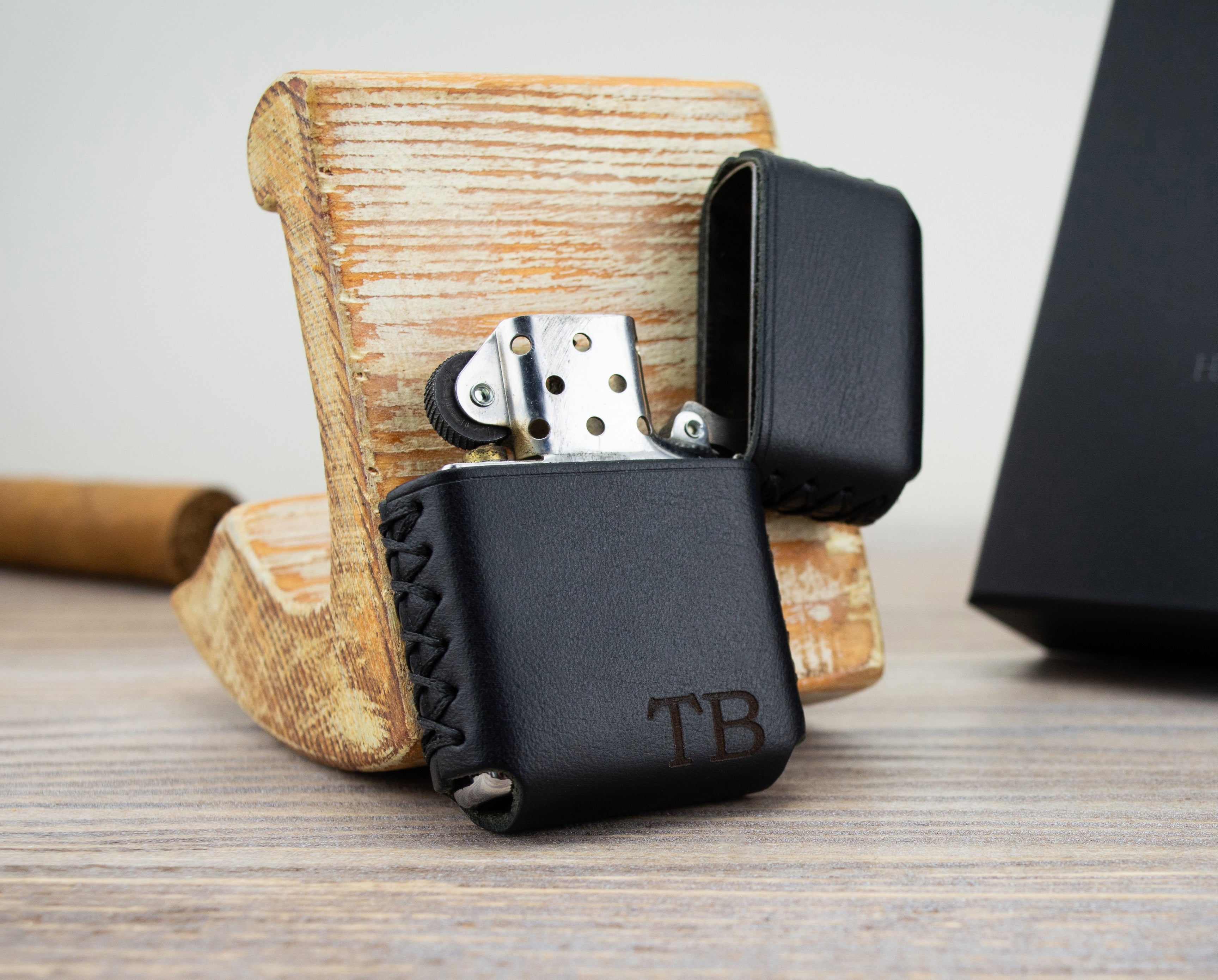 Handcrafted Zippo Lighter Pouch