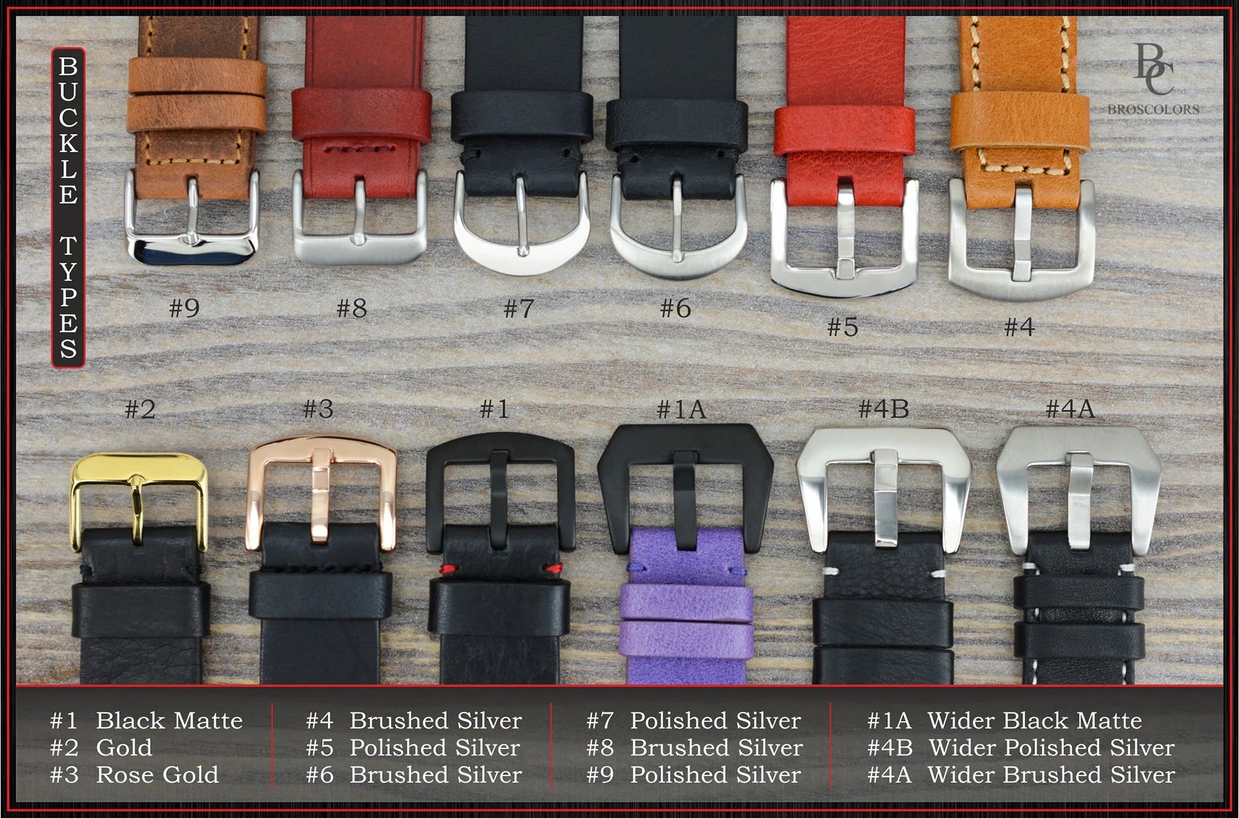 Black Leather Apple Watch Strap with 2 Customizable Stitching Colors - Double Fun
