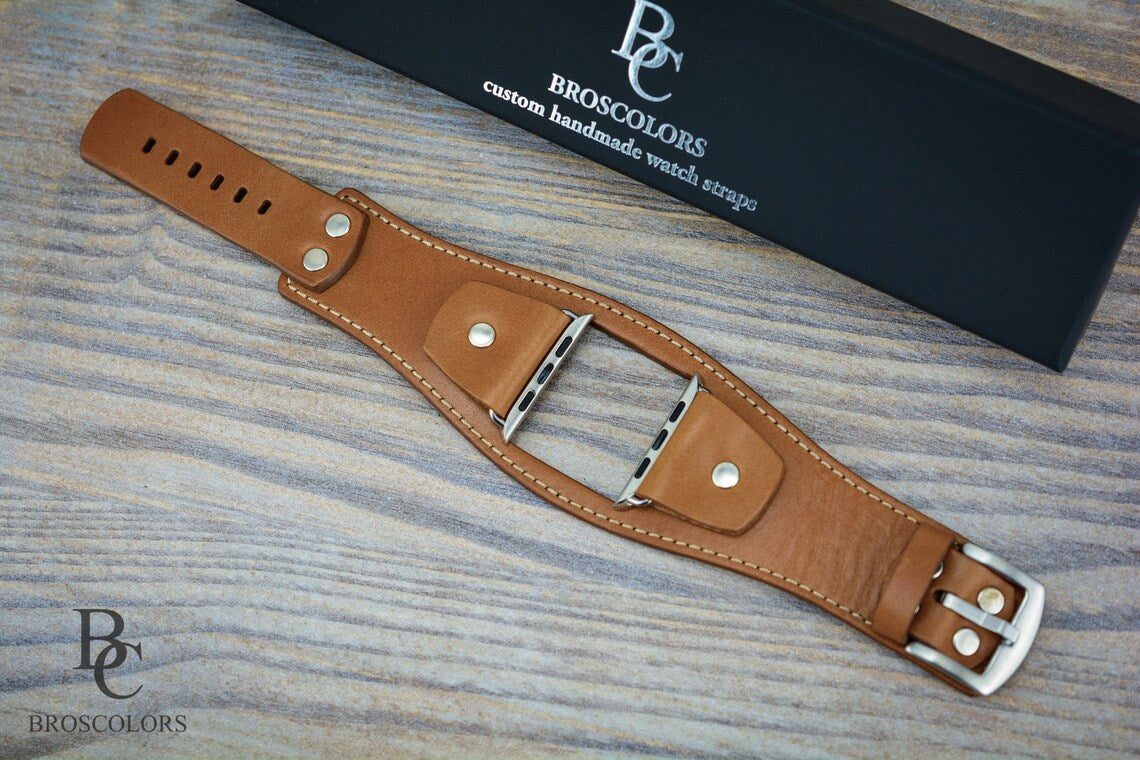 Brown Apple Cuff Band