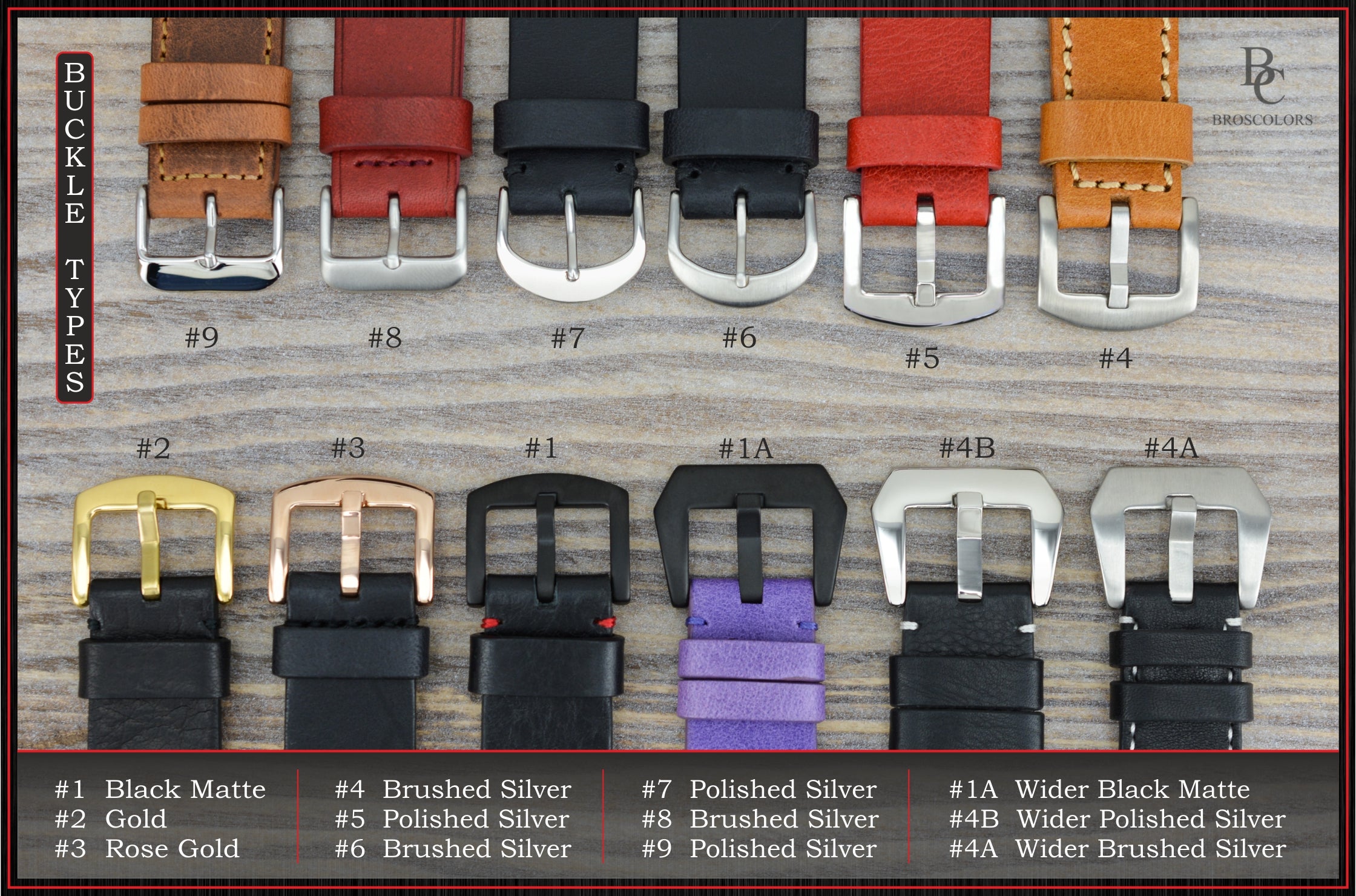 Apple Watch Leather Cuff Band - Red Line Racer