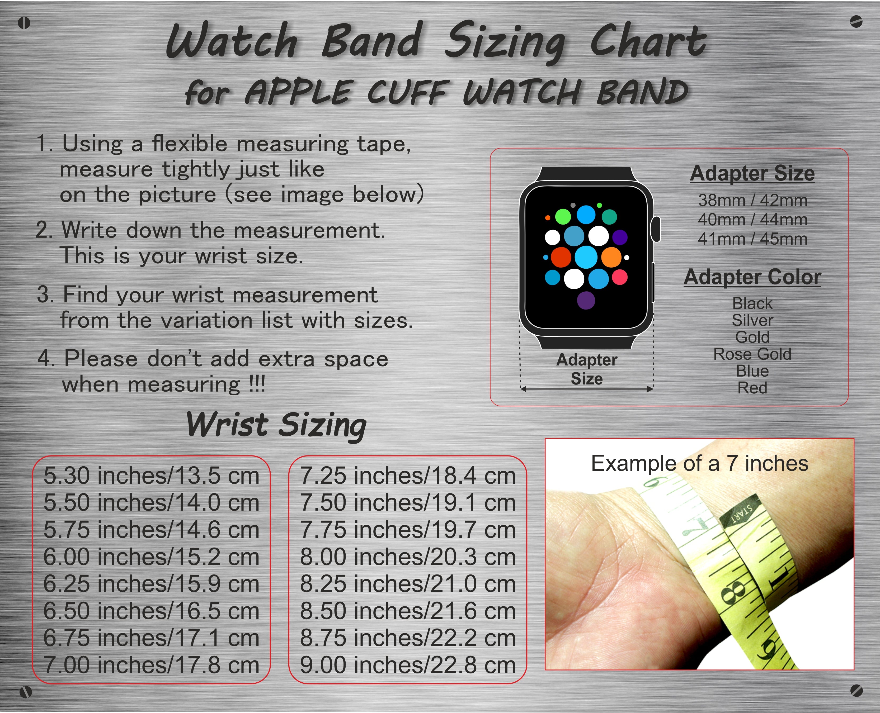 Apple Watch Cuff Band