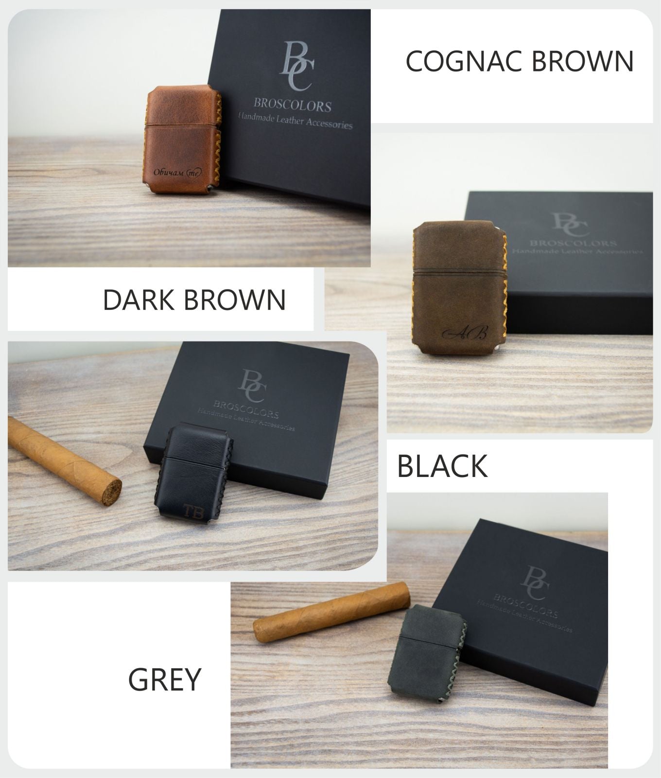 Handcrafted Zippo Lighter Pouch