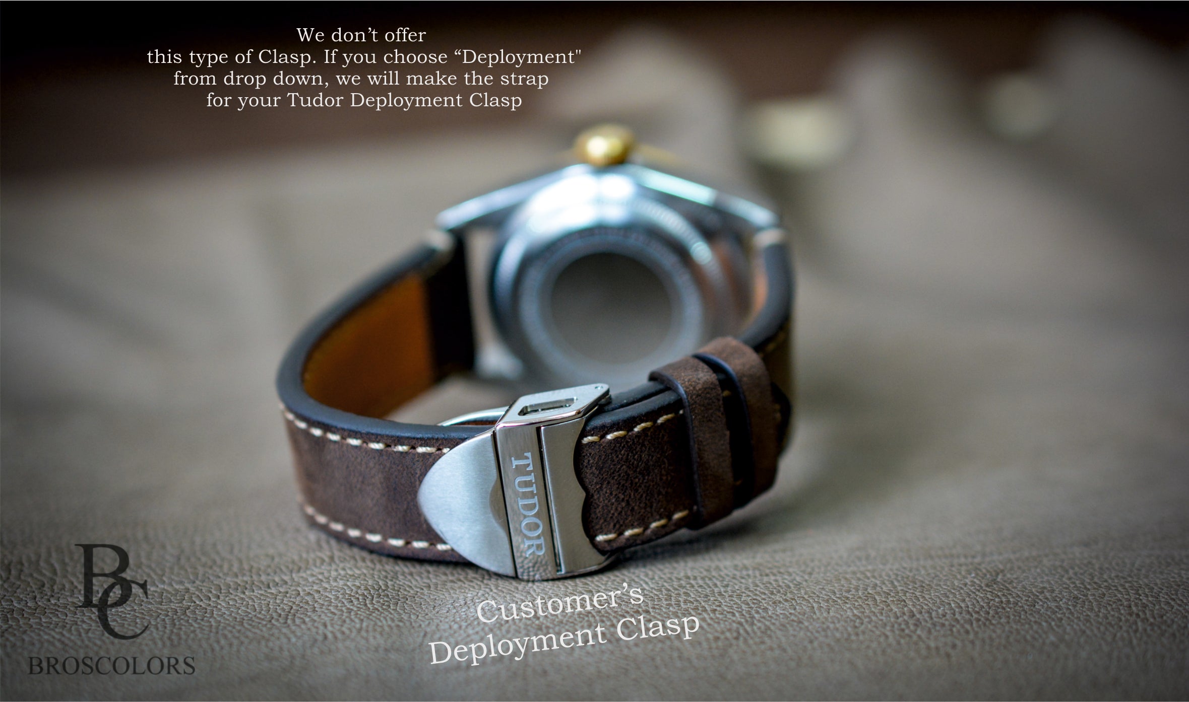 Tudor Black Bay GMT Leather Strap - Coffee Brown