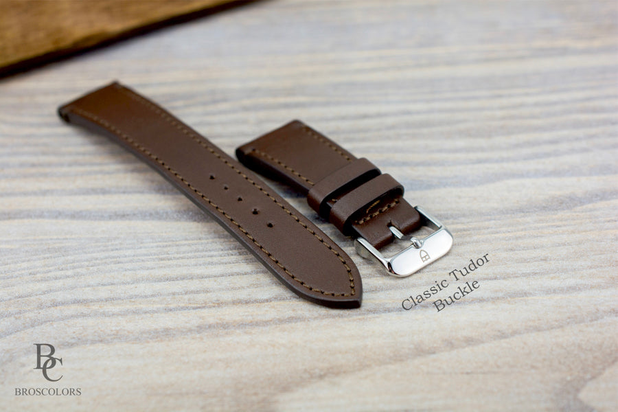 Tudor Black Bay GMT Leather Strap - Coffee Brown