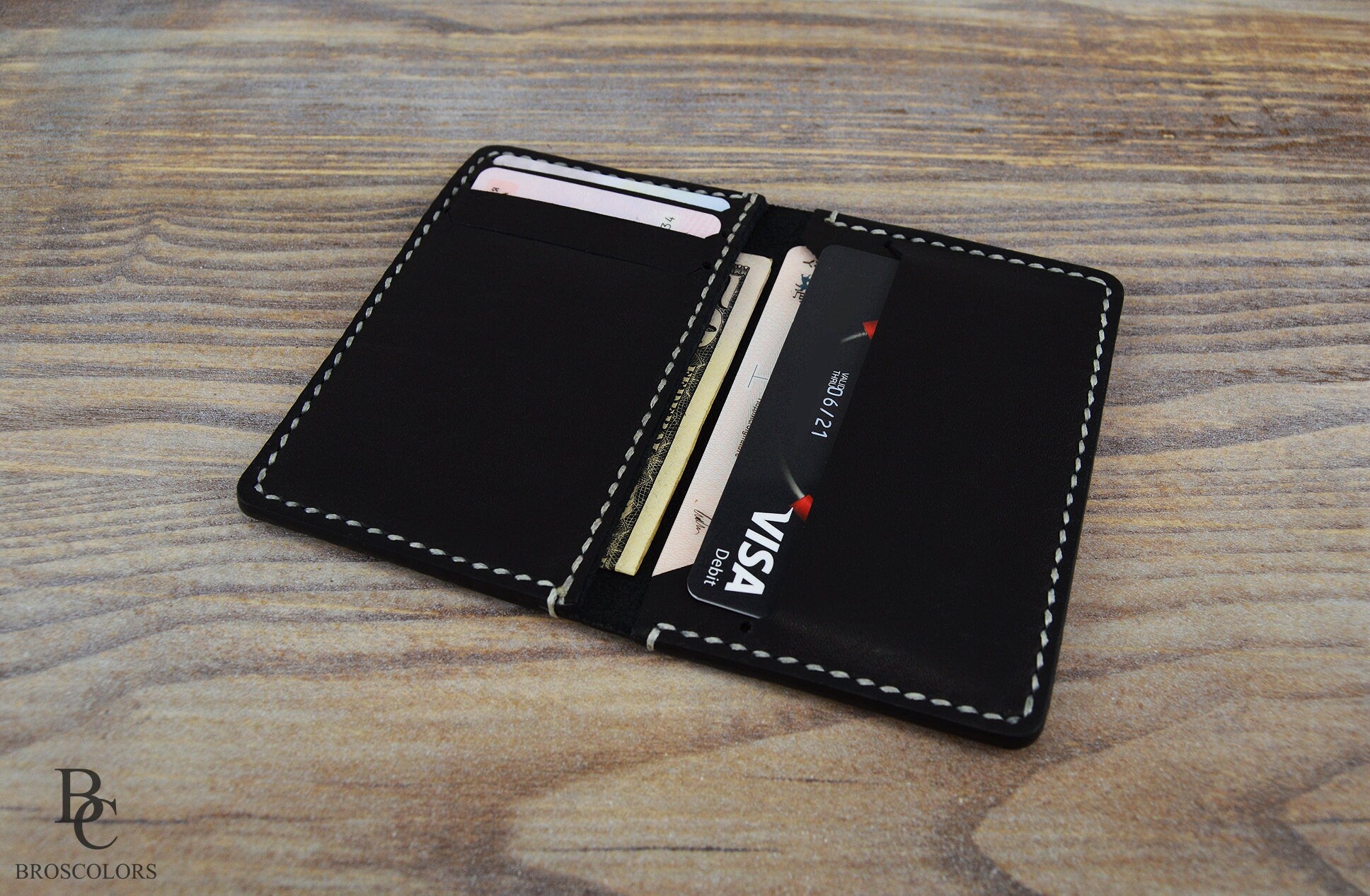Black Leather Wallet
