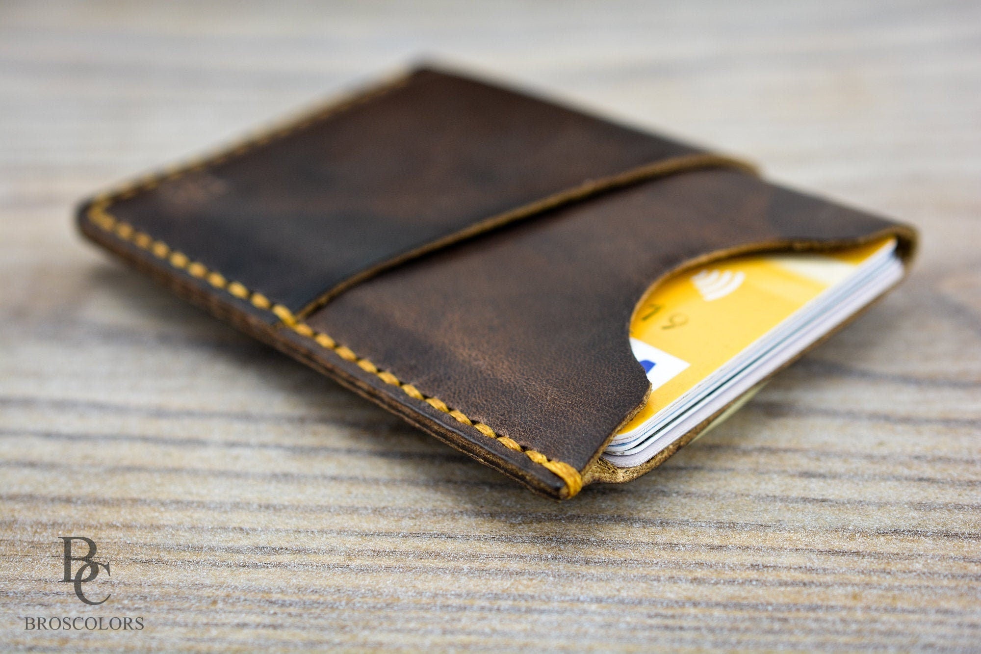 Antic Leather Slim Card Holder