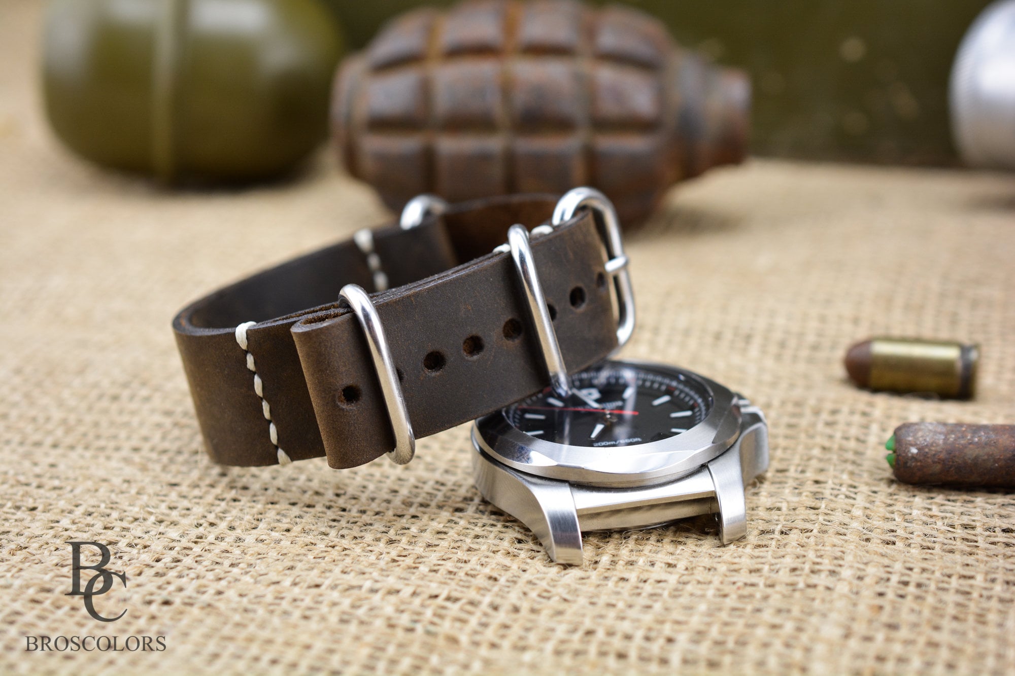Crazy Horse Zulu Leather Watch Strap