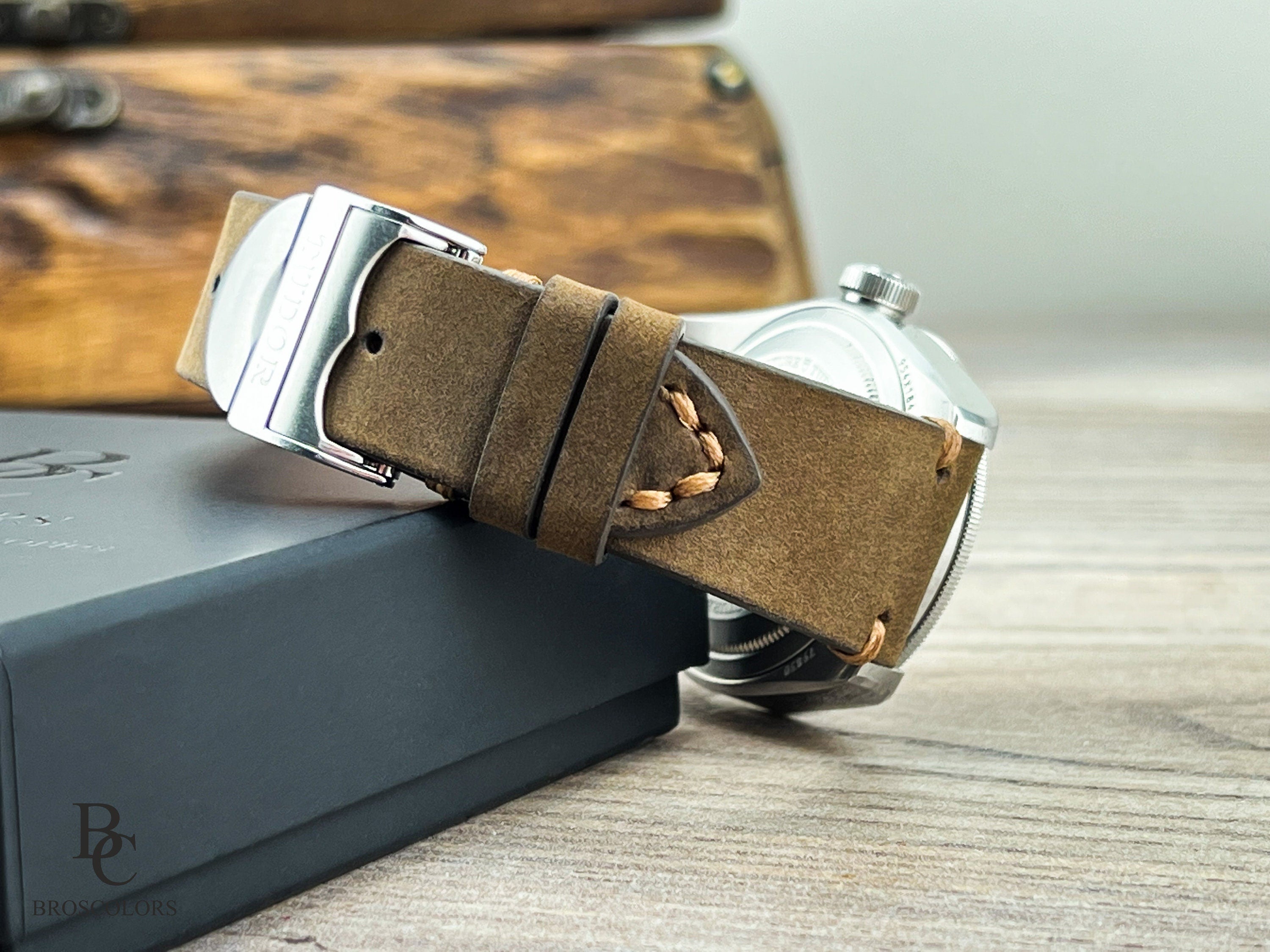 Tudor Black Bay GMT Leather Strap