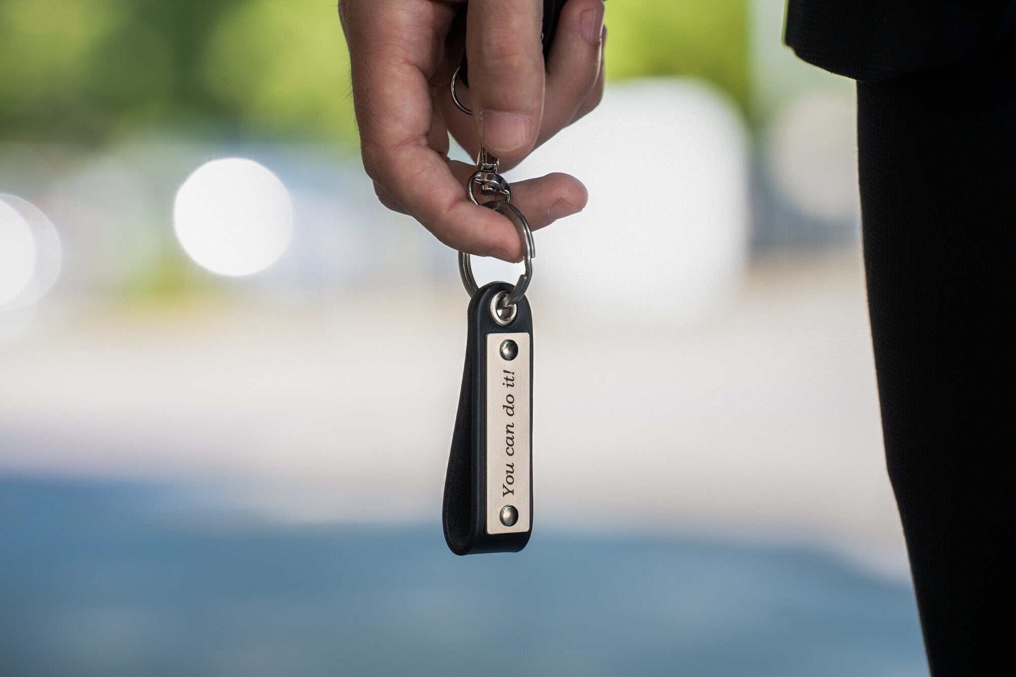 Personalized Quote Keychain