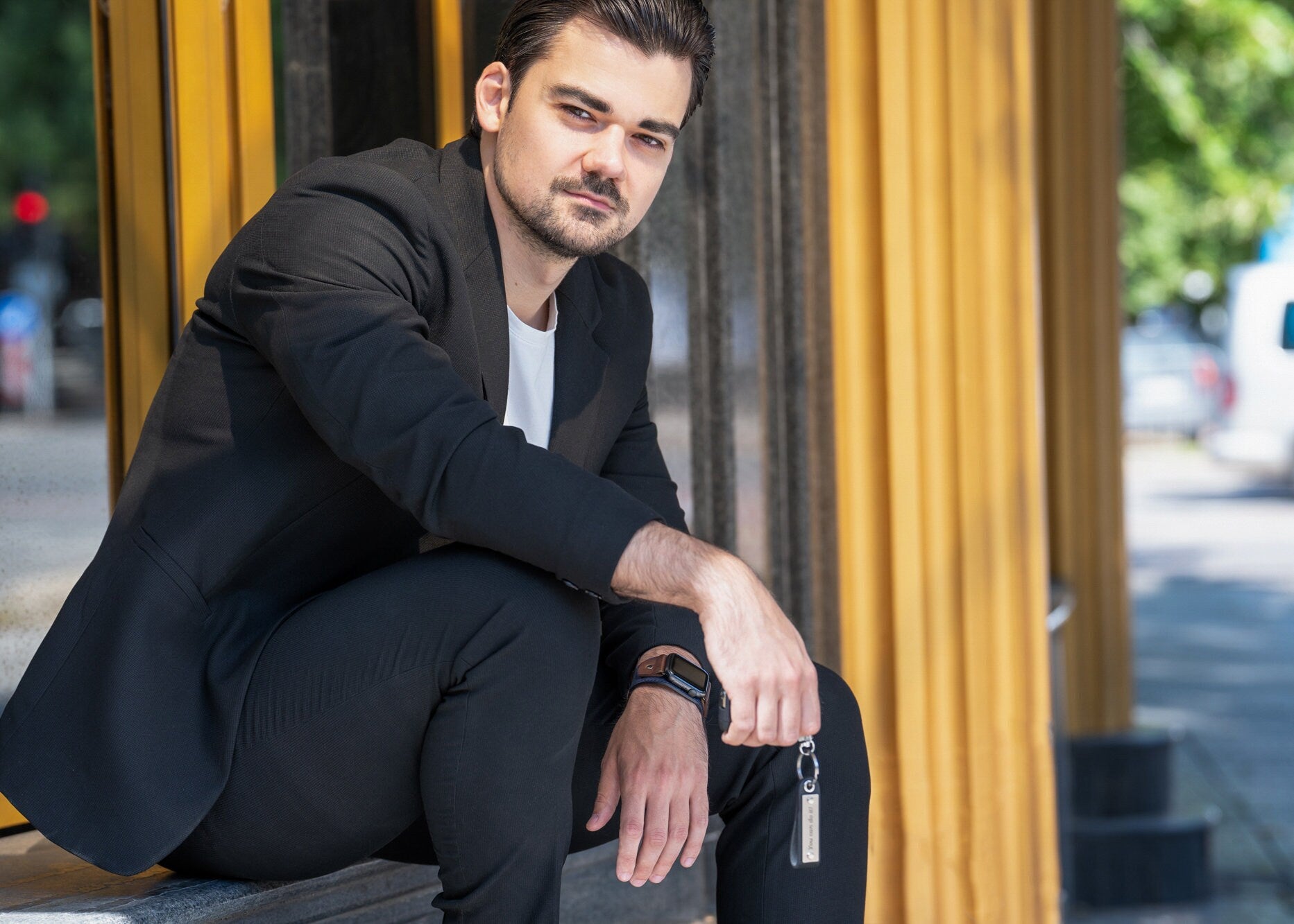 Custom Leather Keychain