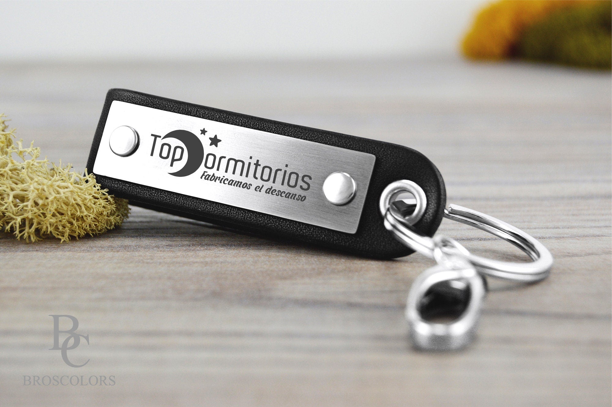 Business Logo Keychain