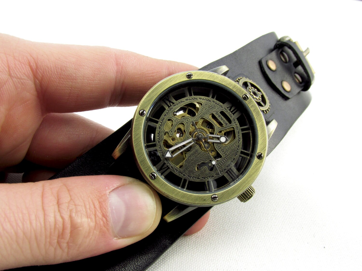 Steampunk Watch/Skeleton Watch