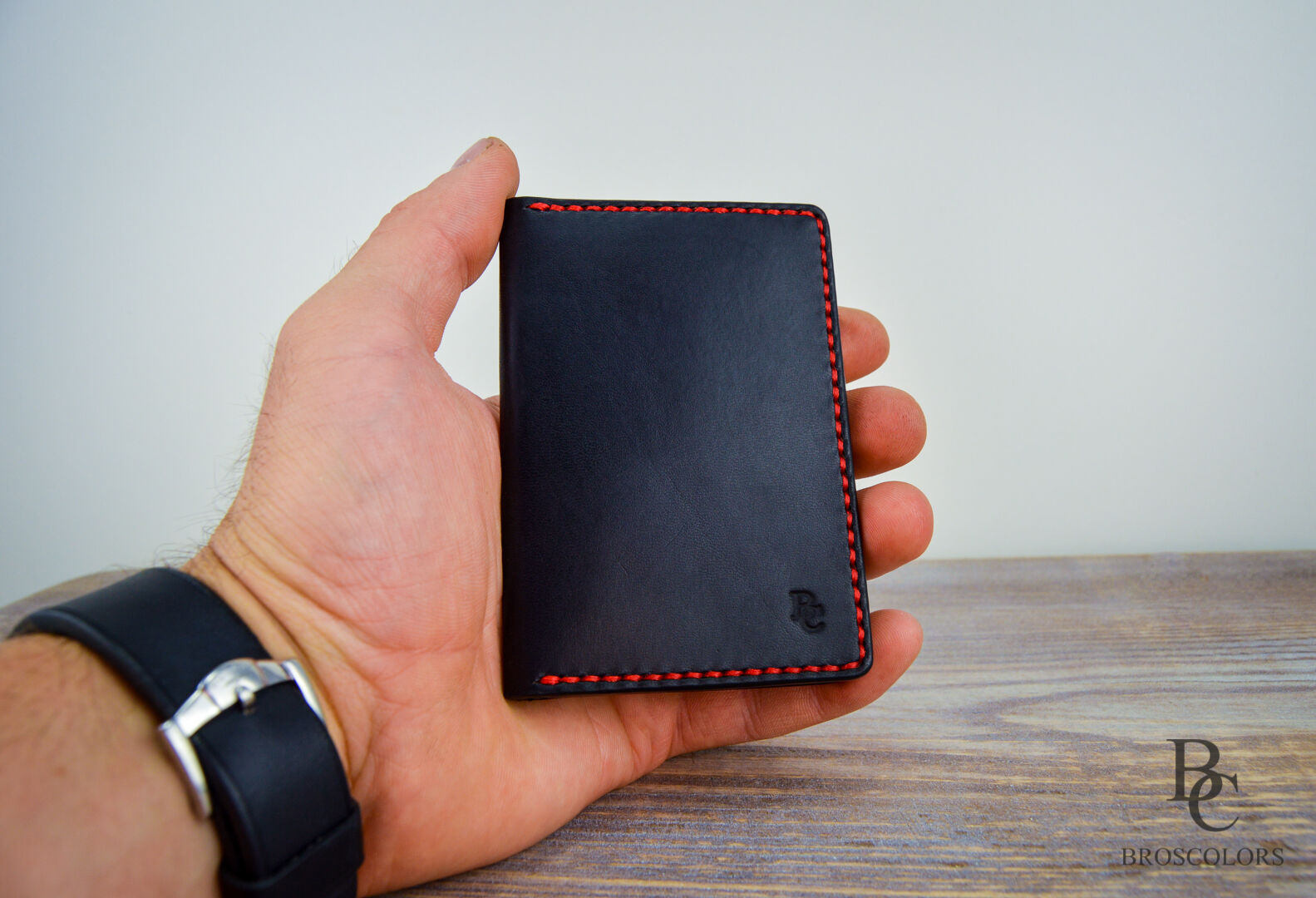 Black Leather Wallet