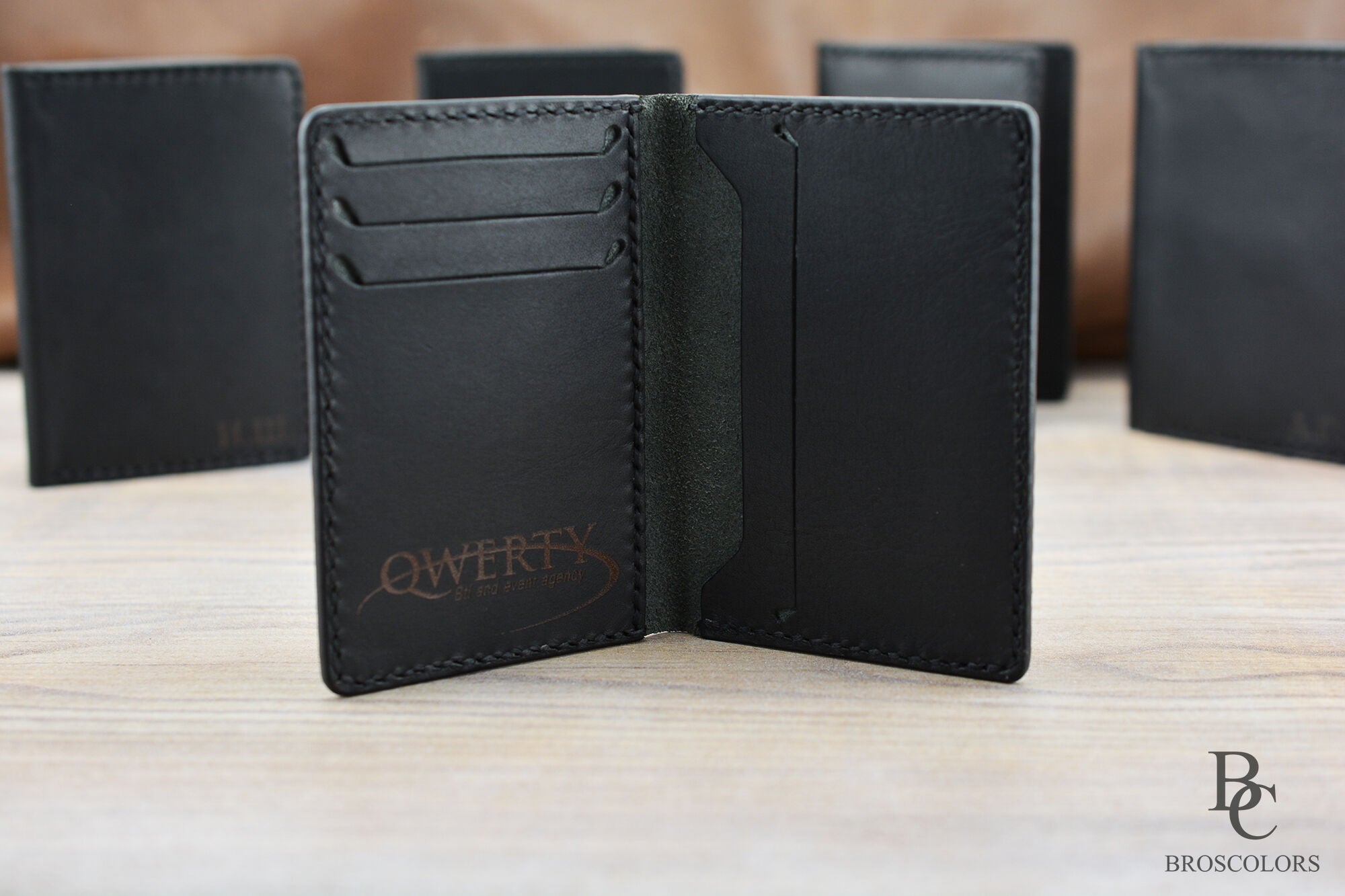 Black Leather Wallet