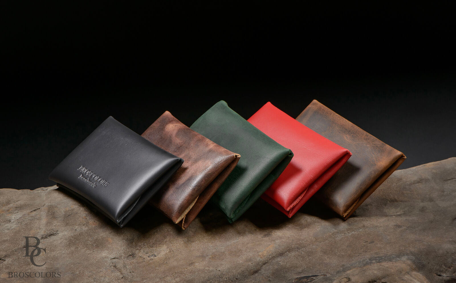 Minimalist Origami Wallet, Custom Leather Color Wallet