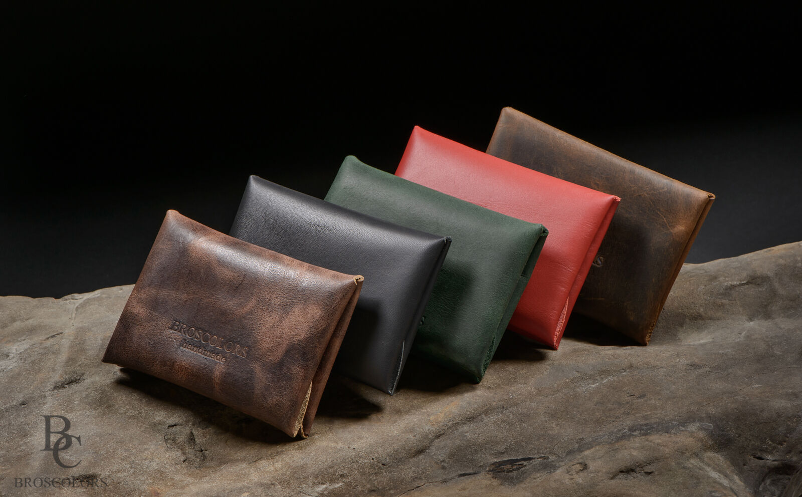 Minimalist Origami Wallet, Custom Leather Color Wallet