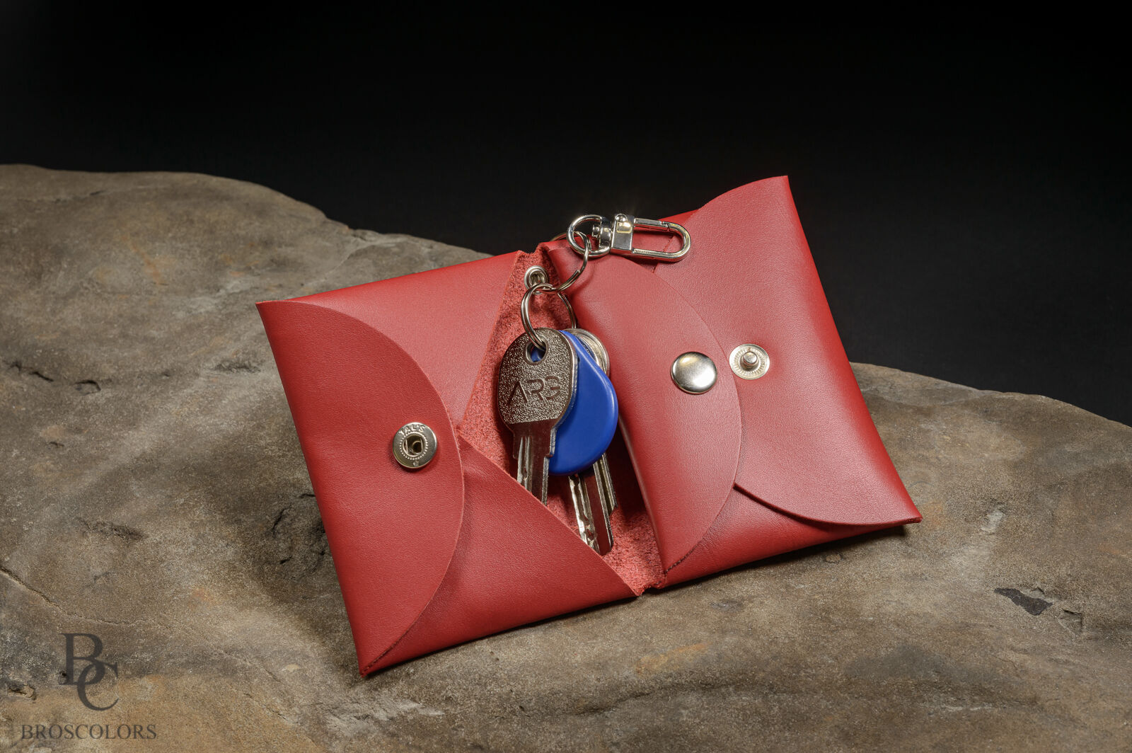 Minimalist Origami Wallet, Custom Leather Color Wallet