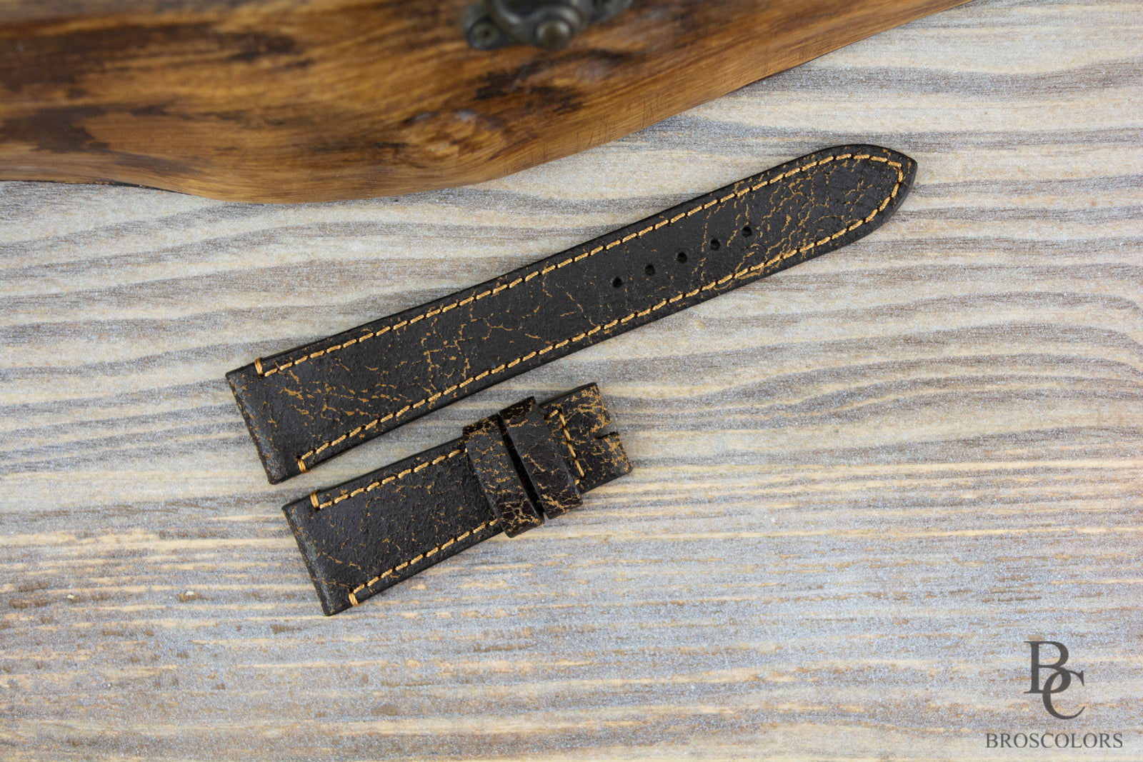 Tudor Black Bay GMT Distressed Leather Watch Strap