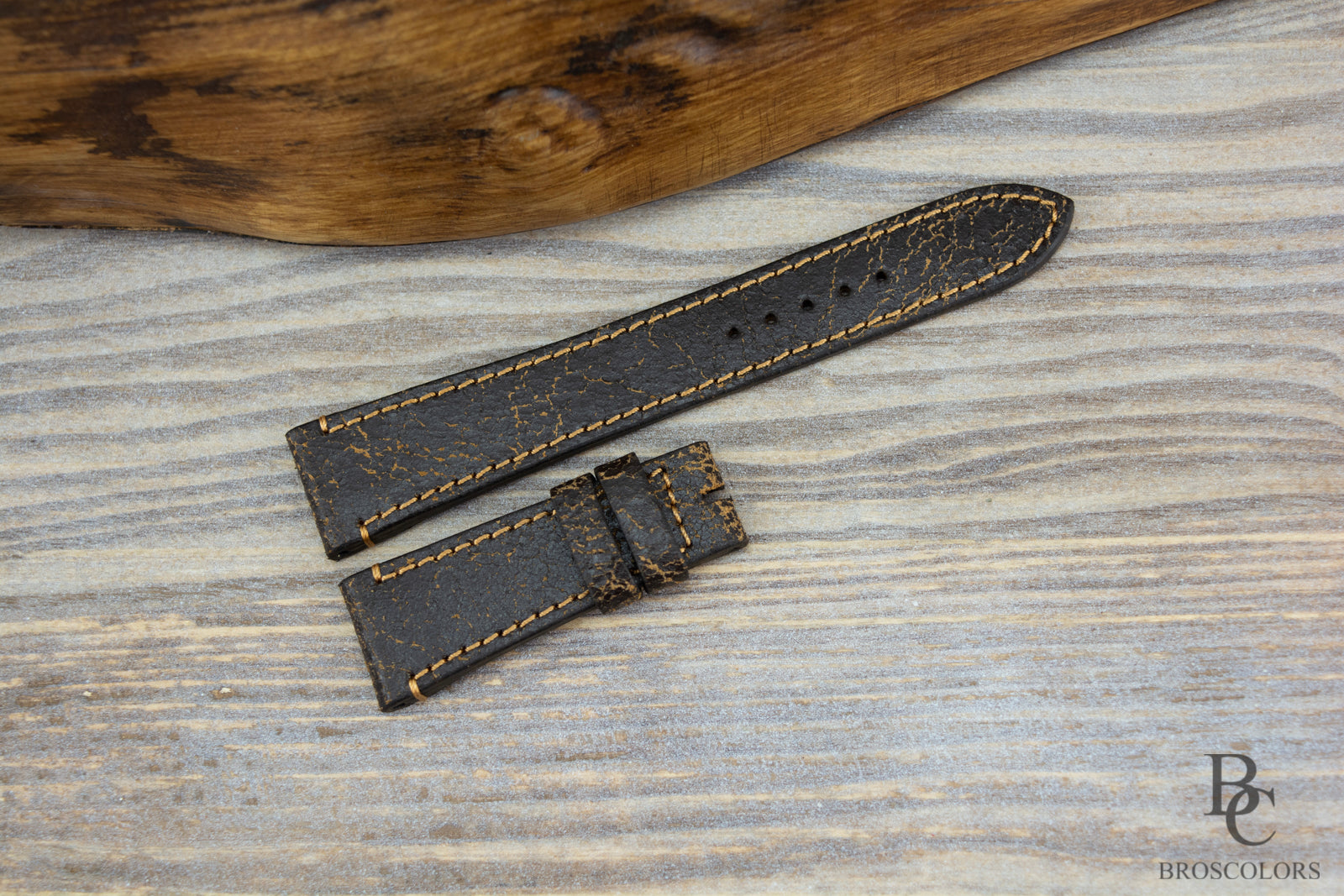 Tudor Black Bay GMT Distressed Leather Watch Strap