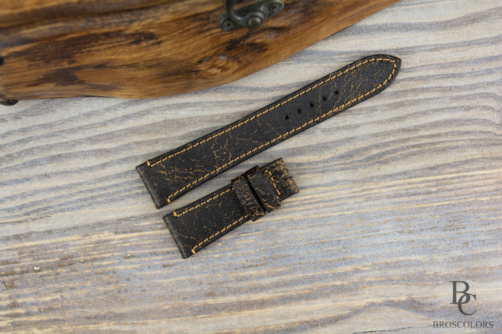 Tudor Black Bay GMT Distressed Leather Watch Strap
