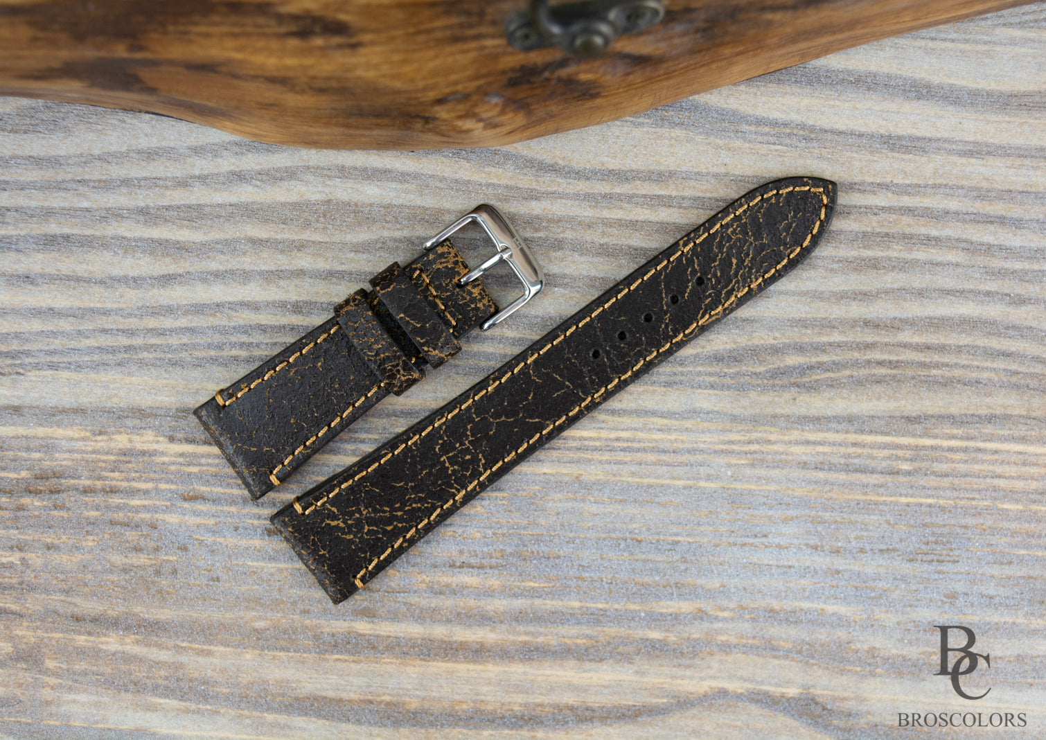 Tudor Black Bay GMT Distressed Leather Watch Strap