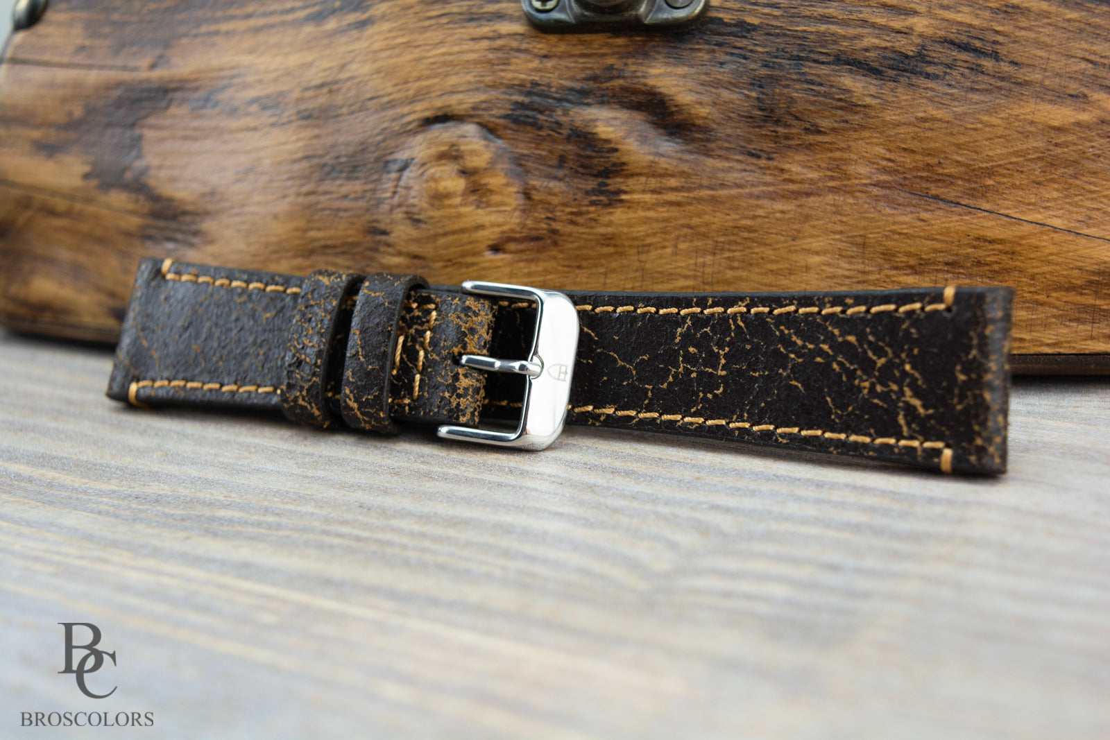 Tudor Black Bay GMT Distressed Leather Watch Strap