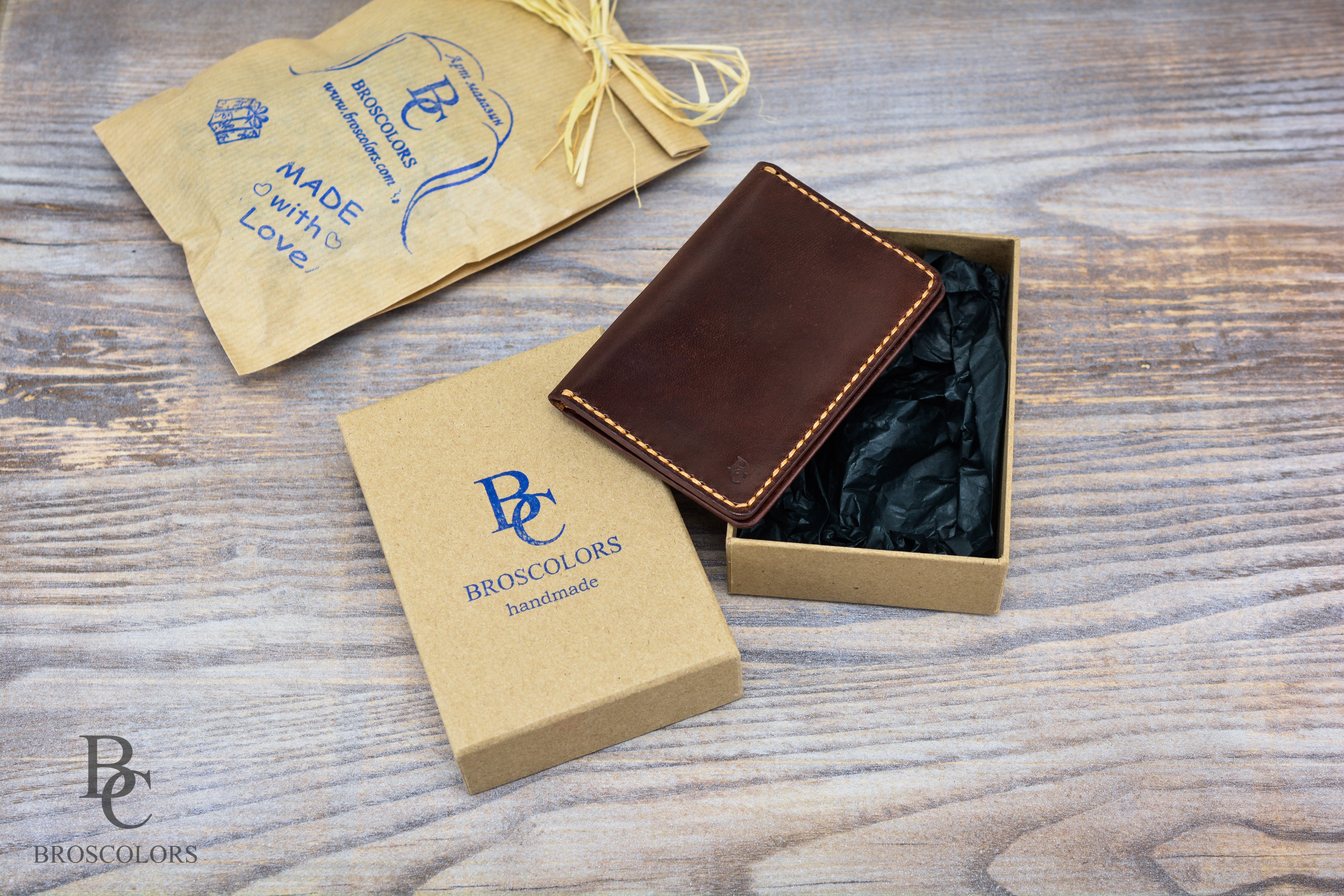 Antic Leather Slim Card Holder