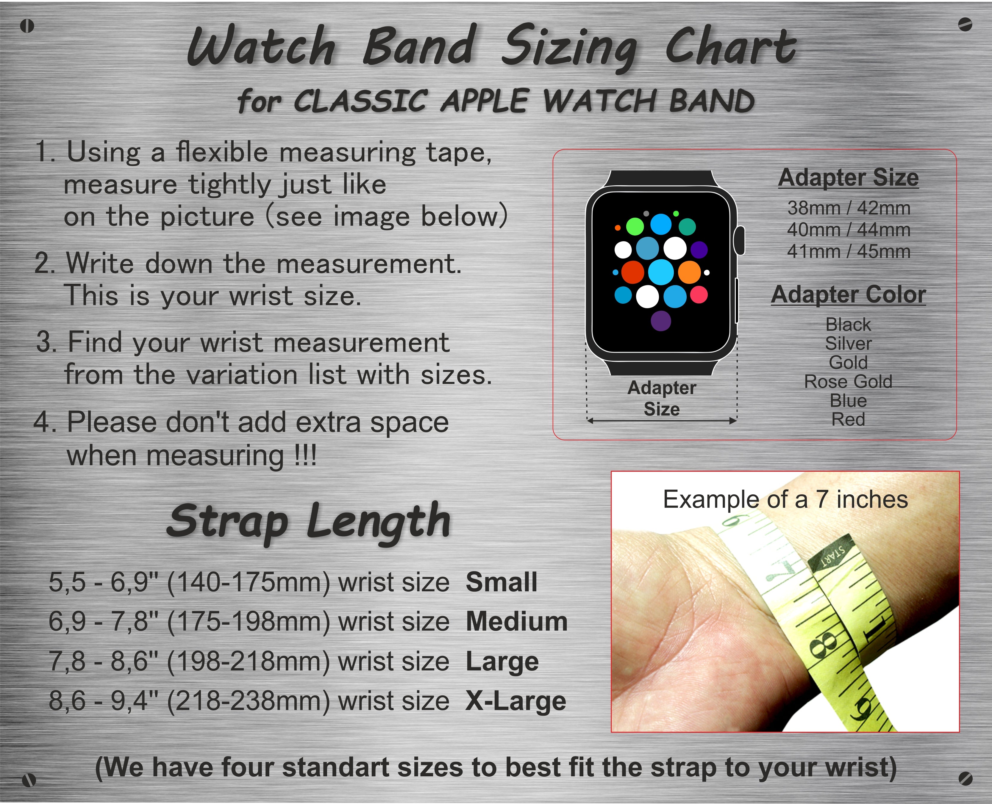 Black Apple Watch Band