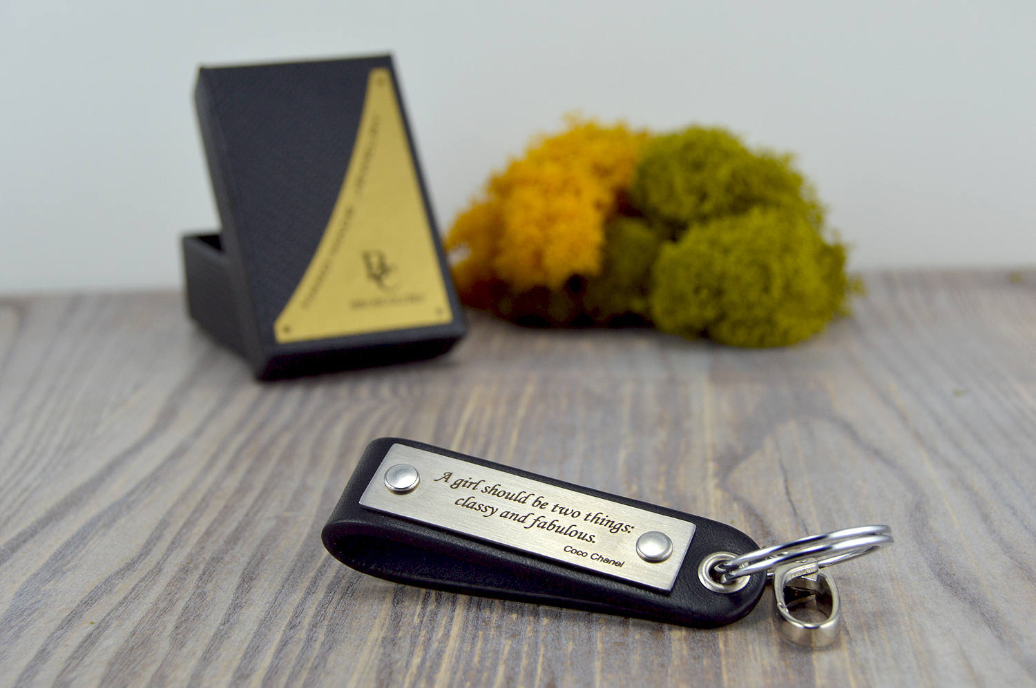 Personalized Quote Keychain