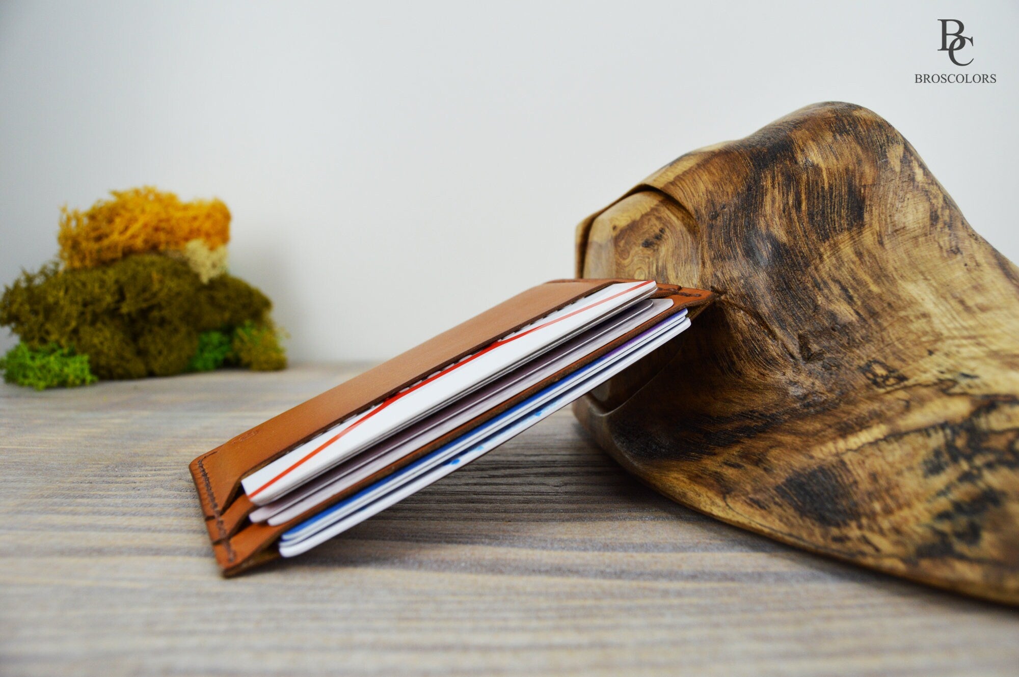 Slim Leather Card Holder